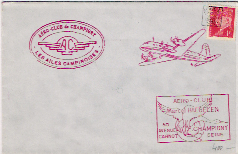 Lettre De France  Thème Aviation - 1927-1959 Brieven & Documenten