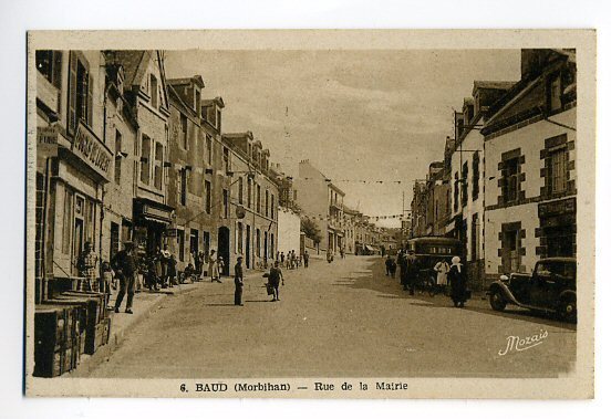 Baud La Rue De La Mairie - Baud