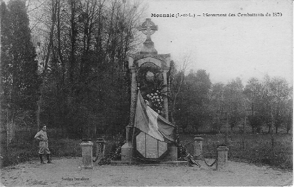 Monnaie - Monument Des Combattants 1870 - Monnaie