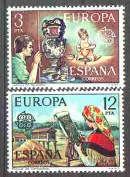 CEPT / Europa 1976 Espagne N° 1961 Et 1962 ** - 1976