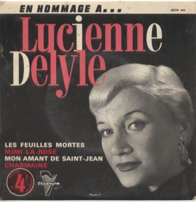 EP LUCIENNE DELYLE - Sonstige - Franz. Chansons