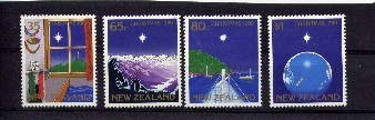 New-Zealand Nouvelle-Zelande 1989 Yvertn° 1041-44 *** MNH Cote 6,50 €  Noel Kerstmis Christmas - Neufs