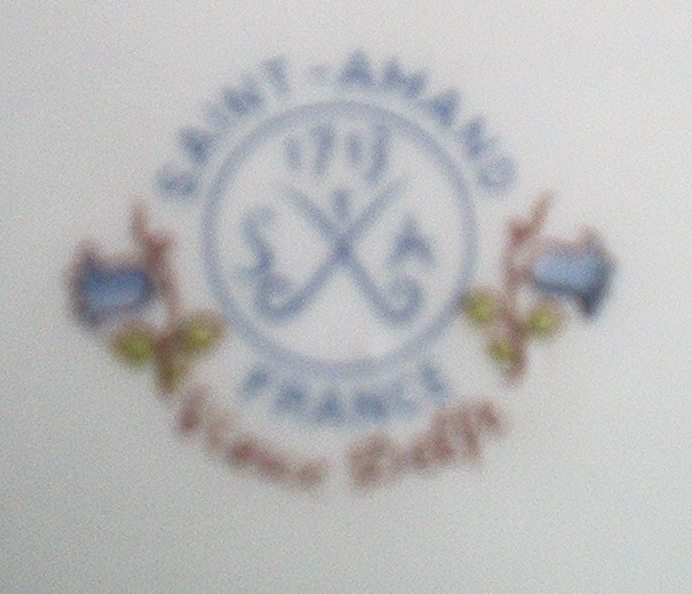 St-Amand - Assiette - Bord - Plate - AS 861 - Saint Amand (FRA)