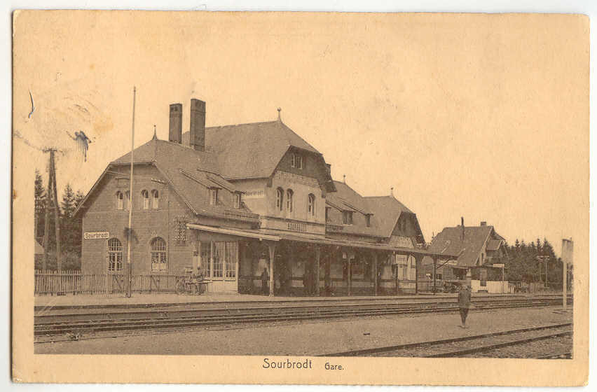1394 - Sourbrodt - La Gare - Weismes
