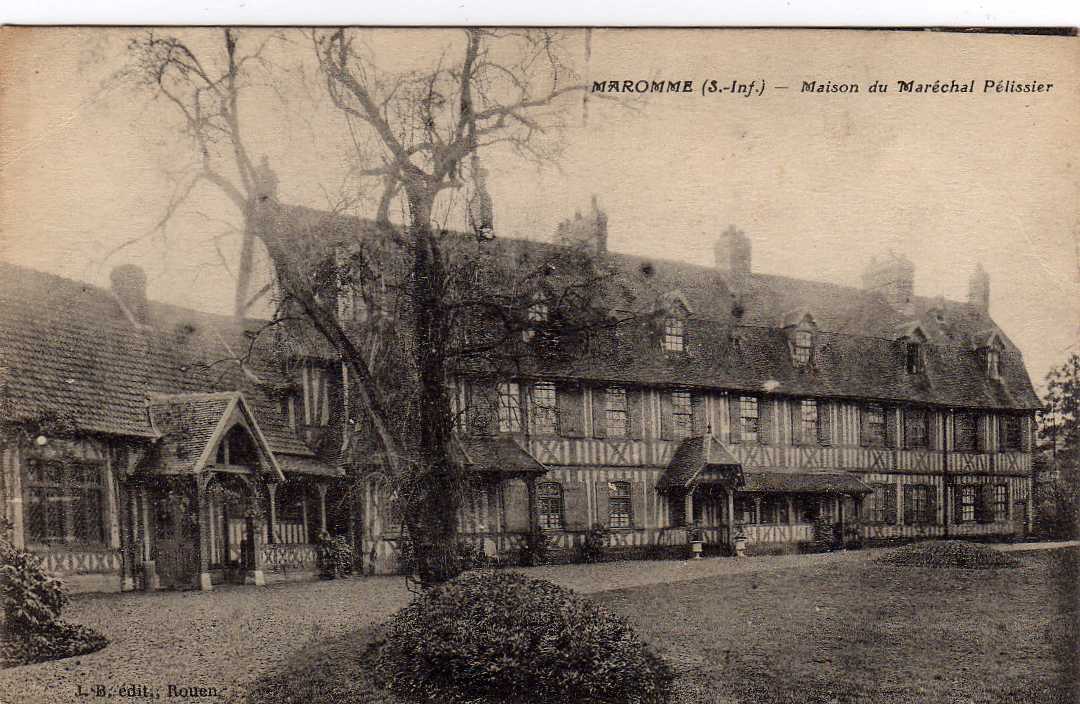 76 MAROMME Maison Du Marechal Pélissier, Ed LB, 191? - Maromme