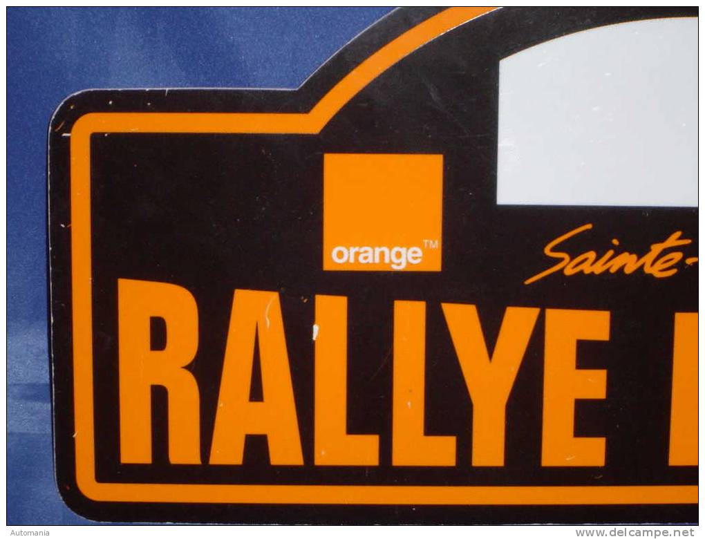 Plaque Rallye Du VAR 2002 - Plaques De Rallye