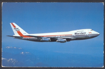 Plane: Wardair Canada Boeing 747 - 1946-....: Moderne