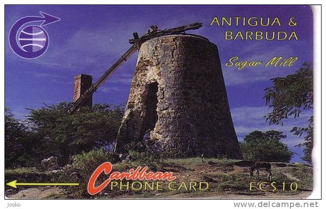 SUGAR MILL  (  Antigua And Barbuda  )  -  Code 6CATA.../B - Antigua Et Barbuda
