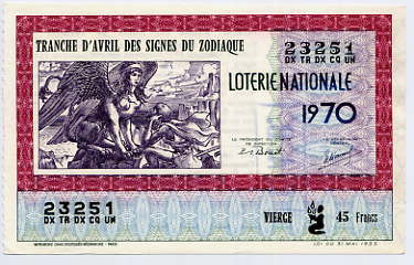 Billet Entier De Loterie Nationale - Billetes De Lotería