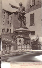 2B CORTE Monument Du General Gaffori LL. Cpa Ecrite En 1915 - Corte