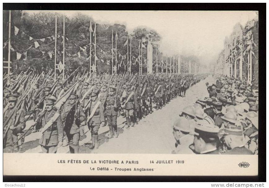 Les Fetes De La Victoire 1919 - Guerre 1914-18