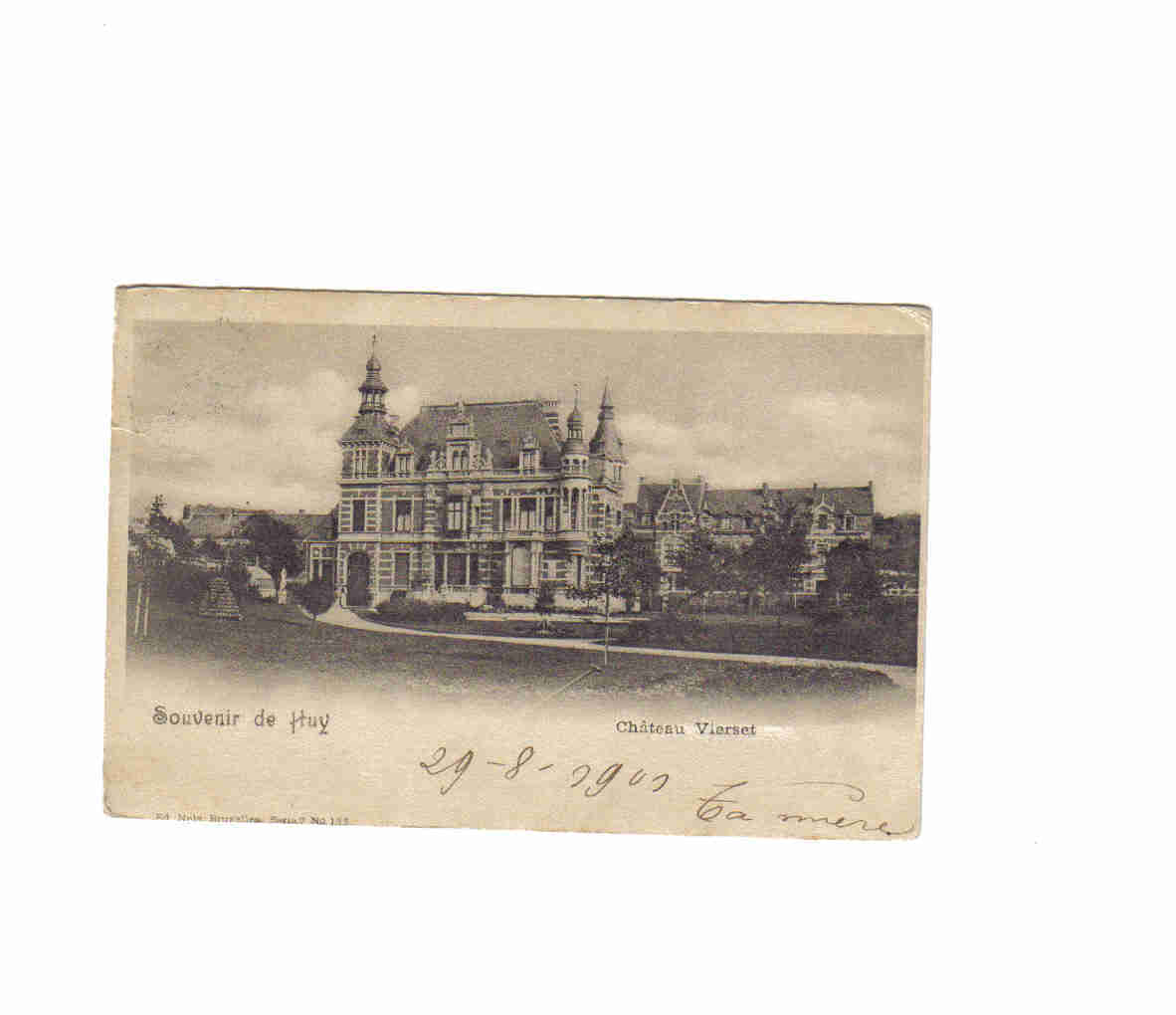 Huy Chateau Vierset 1901 - Huy