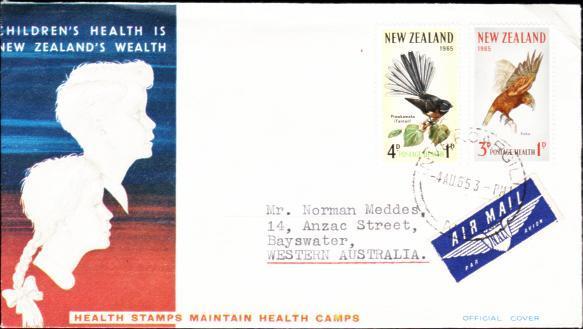 New Zealand 1965 Health FDC - Other & Unclassified