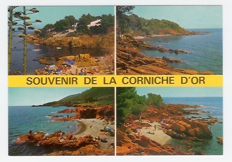 Boulouris: La Corniche D' Or Entre Saint Raphael Et Le Trayas (05-2502) - Boulouris