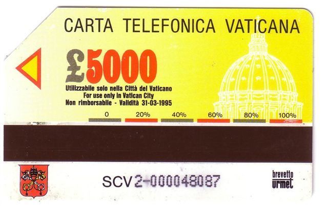 Vatican SCV 2  ( Old And Rare Card ) ** " Flora Del..." ** Stamps , Timbre , Stamp , Food ... ( See Scan For Condition ) - Vaticano
