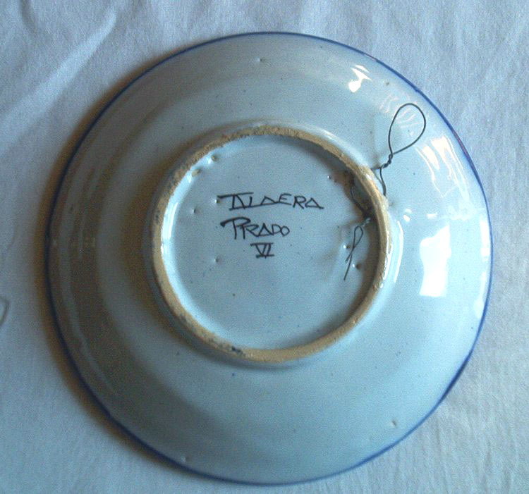 TALAVERA - Assiette Decorative - Wandbord - Wall Plate - AS 893 - Talavera/Toledo (ESP)