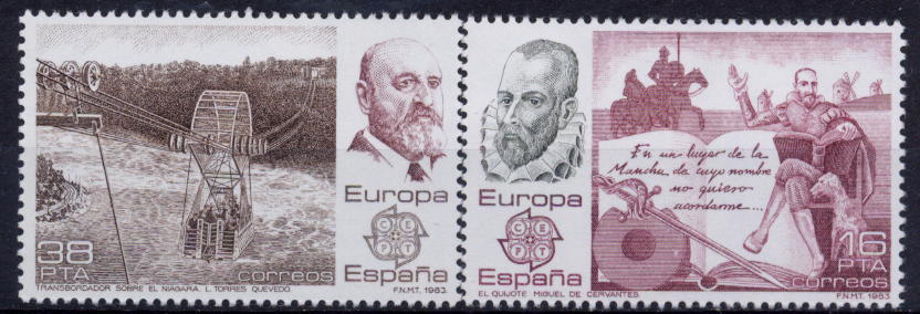 Europa Cept - 1983 - Espagne ** - 1983