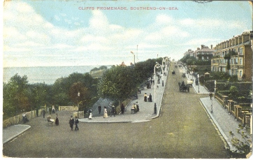 Cliffs Promenade, Southend-on-Sea, U.K. - Southend, Westcliff & Leigh