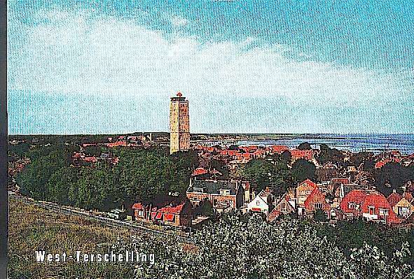 CP (Postkarte) WEST-TERSCHELLING - 10-03-1989 - MIT Briefmarke, Ca. 15 Cm X 10 Cm, Siehe Foto, Gebraucht. - Westkapelle