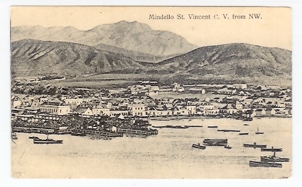 Cap Vert: Le Port  De Mindello, St Vincent C.V. From NW (05-2572) - Cap Vert