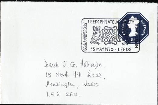 U.K. 1970 FDC: Letter Card - Ohne Zuordnung