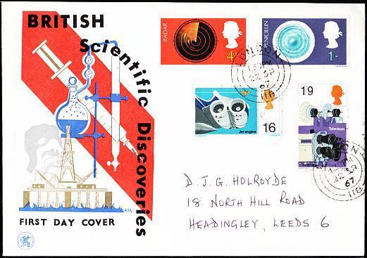 U.K. 1967 FDC: Discovery & Invention - Ohne Zuordnung