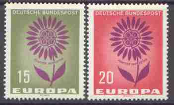 CEPT / Europa 1964 Allemagne N° 313 Et 314 ** - 1964