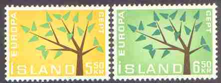 CEPT / Europa 1962 Islande N° 319 Et 320* - 1962