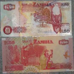 ZAMBIA -50 Kwacha - 2003- Pick N° 37-UNC - Sambia