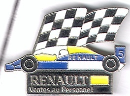 Renault : Ventes Au Personnel. La F1 - Renault