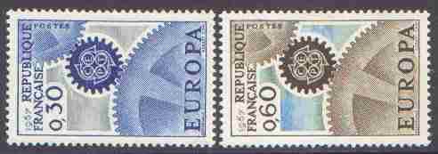 CEPT / Europa 1967 France N° 1521 Et 1522 ** - 1967