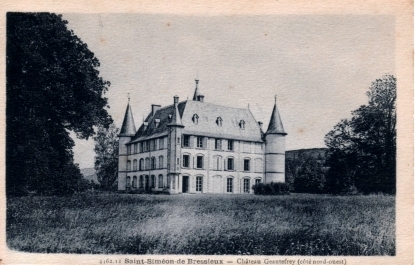 Saint Simeon De Bressieux-Chateau Geautefrey. - Bressieux