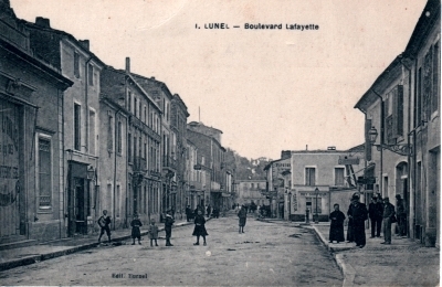 -LUNEL -Boulevard Lafayette. - Lunel