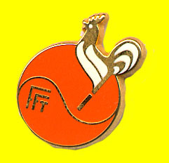 Pin´s Tennis FFT Orange (Ballard) - Tennis