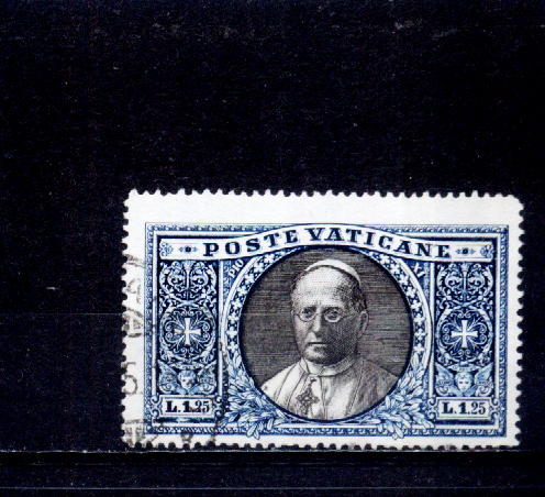 M1672 - Vatican - Yv.no.54 Oblitere - 7,50 - Usati