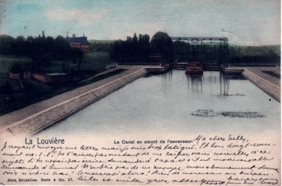 LA LOUVIERE Le Canal En Amont De L´ascenseur - La Louvière