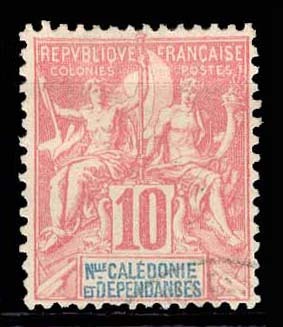 Nouvelle Calédonie-O (Y/T No,  60) (o) - Used Stamps