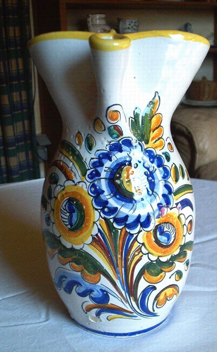 Talavera - Pichet/vase - Kruik/vaas - Pitcher/vase - VA132 - Talavera/Toledo (ESP)