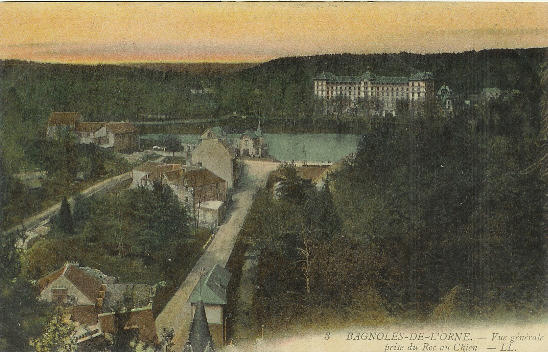 BAGNOLES-DE-L'ORNE : Vue Générale Prise Du Roc Au Chien - Bagnoles De L'Orne