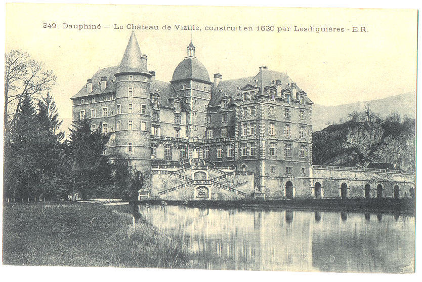 38 - Dauphiné - Le Chateau De Vizille - CPA 1918 - Ed ER N° 349 - Vizille