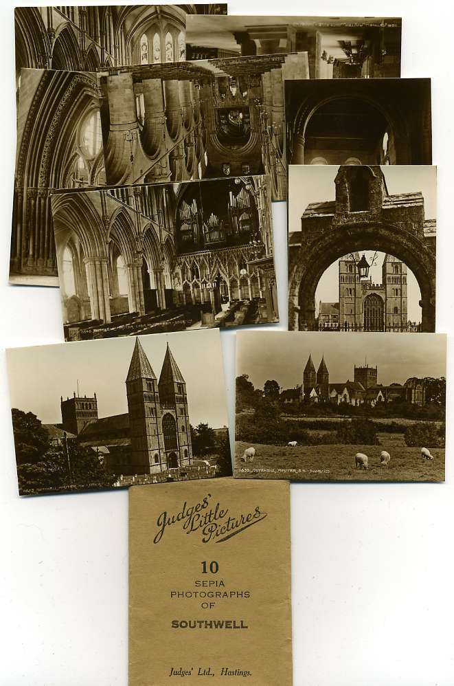 SOUTHWELL . 10 Sepia  Small PhotoS ( 8,50 X 5,50 Cm) - Sonstige & Ohne Zuordnung