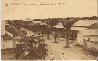 CONGO BELGE - KINSHASA La Rue De Léopoldville - Kinshasa - Leopoldville (Leopoldstadt)