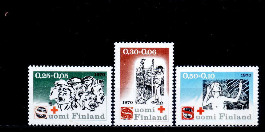 Finlande 1970 - Yv.no.638/40 Neufs** - Neufs