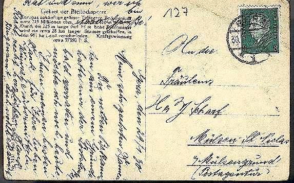 CP (Postkarte) Gebiet Der Bleilochsperre -1930- (schwarz/weiß); MIT Briefmarke, Ca. 14 Cm X 9 Cm, Siehe Foto, Gebraucht - Schleiz