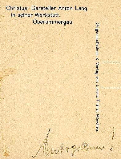 CP (Postkarte) OBERAMMERGAU- (schwarz/weiß); OHNE Briefmarke, Ca. 14 Cm X 9 Cm, Siehe Foto, Gebraucht - Oberammergau