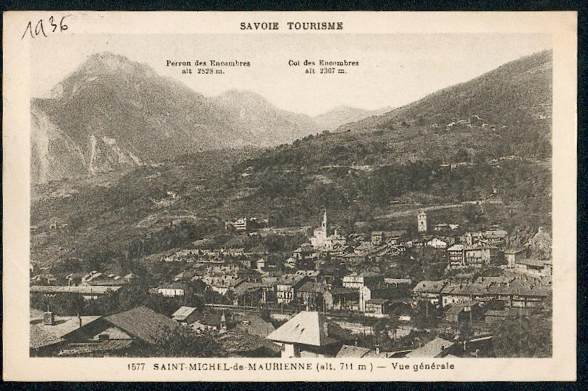 73 - SAINT-MICHEL-DE-MAURIENNE. Vue Générale. - Saint Michel De Maurienne