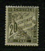 FRANCE TAXE Nº 17 Obl. - 1859-1959 Oblitérés