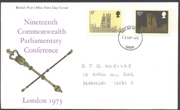 U.K. 1973 FDC - Parliamentary Confernece - Ohne Zuordnung