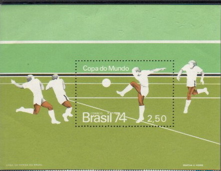 BRASIL World Cup-74 S/S MNH VF - Andere & Zonder Classificatie