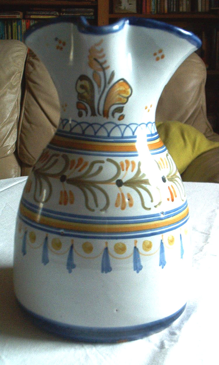 Talavera - Pichet/vase - Kruik/vaas - Pitcher/vase - CR 117 - Talavera/Toledo (ESP)